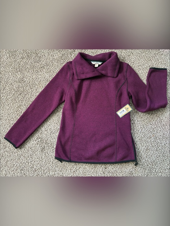 Ultimate Terrain Jackets & Blazers - 🦋 NWT $55 Women's Purple Funnel Neck Sweater Jacket